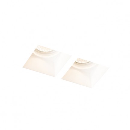 RENDL Einbauleuchte QUO SQ II Einbauleuchte gips 230V LED GU10 2x8W R13126 1
