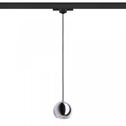 RENDL 3-Phasen-Lichtsysteme DESTY für 3-Phasen-Stromschiene schwarz Chrom 230V GU10 35W R13215 1