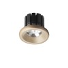 RENDL verzonken lamp SHARM PLUS inbouwlamp parelmoergoud 230V LED 10W 24° 3000K R13229 2