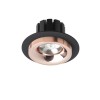 RENDL recessed light SHARM R I recessed black copper/copper 230V LED 10W 24° 3000K R13238 2