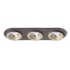 RENDL recessed light SHARM R III recessed pearl gold/brown 230V LED 3x10W 24° 3000K R13246 1