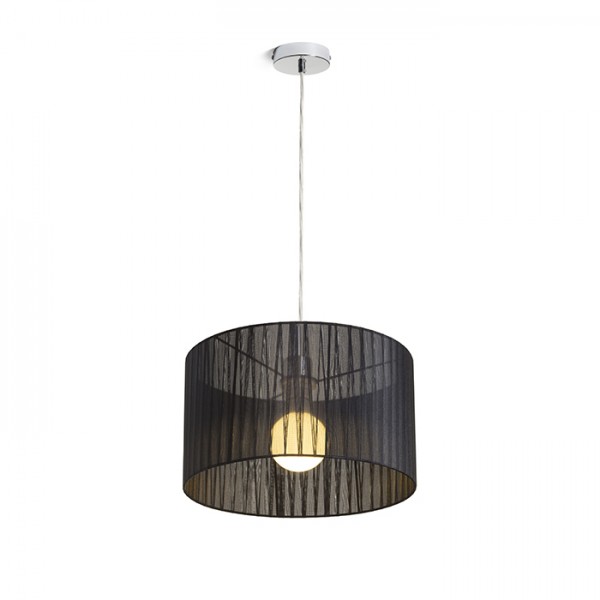RENDL hanglamp GLAMOUR 35/20 hanglamp zwart 230V LED E27 15W R13271 1