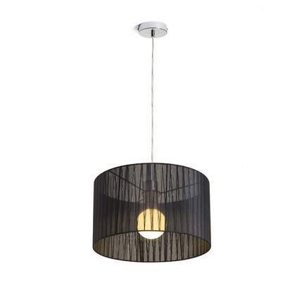 RENDL Hängeleuchte GLAMOUR 35/20 Pendelleuchte schwarz 230V LED E27 15W R13271 1