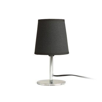 RENDL stolní lampa MINNIE stolní černá chrom 230V E14 15W R13274 3