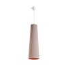 RENDL lámpara colgante ESME 76 colgante blanco/naranja 230V LED E27 15W R13276 2