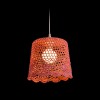 RENDL lámpabúra DAISY függő lámpabúra rózsaszín max. 15W R13278 2