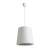 RENDL lámpara colgante POLLOCK colgante blanco/gris luminoso 230V LED E27 15W R13280 2