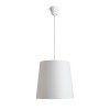 RENDL lámpara colgante POLLOCK colgante blanco/gris luminoso 230V LED E27 15W R13280 8