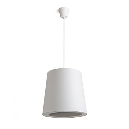RENDL висяща лампа POLLOCK závěsná bílá/světle šedá 230V E27 28W R13280 1