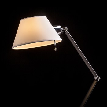 RENDL pöytävalaisin MONTANA pöytävalaisin valkoinen/musta kromi 230V E27 28W R13283 5