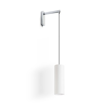 RENDL seinävalaisin HUDSON seinävalaisin valkoinen kromi 230V E27 28W R13284 2