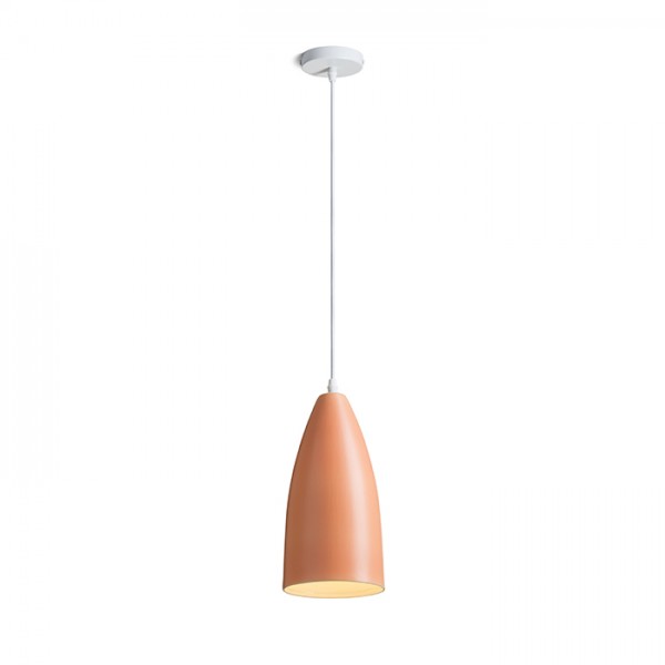 RENDL suspension TUTTI suspension orange céramique 230V LED E27 15W R13289 1