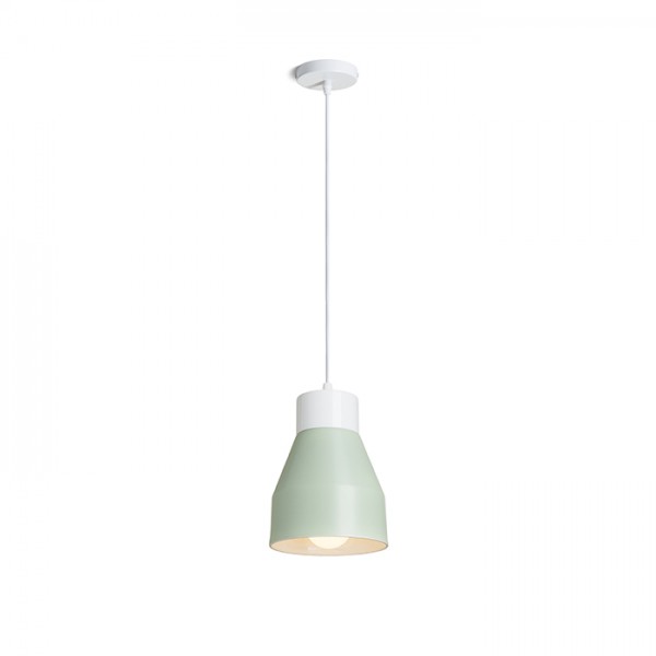 RENDL suspension FRUTTI suspension vert céramique 230V LED E27 15W R13290 1