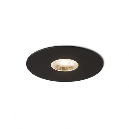 RENDL Outlet za svjetiljke SPRAY 9 ugradna crna 230V LED 7W 24° 3000K R13300 1