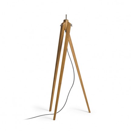RENDL Pantallas y accesorios AMBITUS base lámpara de pie bambú 230V E27 28W R13304 1