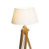 RENDL Pantallas y accesorios AMBITUS base lámpara de pie bambú 230V LED E27 15W R13304 4