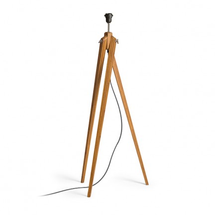 RENDL shades, shade bases, pendent sets AMBITUS floor base bamboo 230V LED E27 15W R13304 1