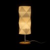 RENDL lampa de masă ZUMBA de masă alb PVC/lemn/crom 230V E14 11W R13320 4