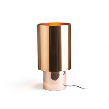 RENDL lámpara de mesa AMERICANO lámpara de mesa hoja de cobre cobre 230V E27 28W R13322 1
