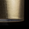 RENDL hanglamp EL DORADO 43 ophangbare lamp goudgeel Chroomfolie 230V E27 28W R13359 5