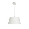 RENDL lámpara colgante BUCKY 40 colgante blanco/gris metal 230V LED E27 15W R13360 8