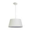 RENDL riippuvalaisin BUCKY 40 riippuvalaisin valkoinen/harmaa metalli 230V LED E27 15W R13360 1