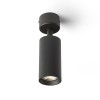 RENDL Montažna svjetiljka BELENOS stropna crna 230V LED GU10 9W R13364 2