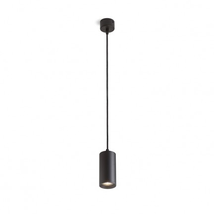 RENDL lámpara colgante BELENOS colgante negro 230V LED GU10 9W R13366 1