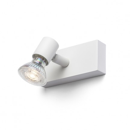 RENDL spot TRICA I murale blanc 230V GU10 25W R13371 1