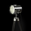 RENDL stojanová lampa NAUTIC stojanová černá chrom 230V E27 20W R13394 3