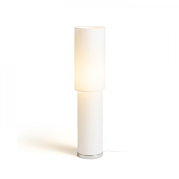 RENDL Podna svjetiljka LARGO stajaća bijela krom 230V E27 20W R13395 2