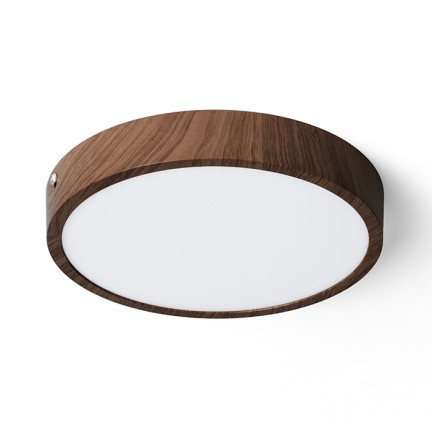 RENDL luminaire en saillie HUE R 22 plafonnier décor noyer foncé 230V LED 24W 3000K R13405 1
