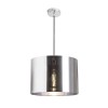 RENDL suspension FANCY 35/25 Abat-jour feuille de chrome 230V LED E27 15W R13418 1