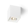 RENDL surface mounted lamp COLES SQ ceiling plaster 230V LED GU10 15W R13438 2