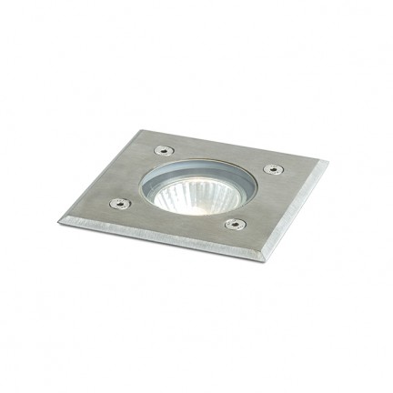 RENDL lumină de exterior ORBU SQ 10 încastrat oţel inoxidabil 230V LED GU10 15W IP67 R13439 1