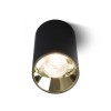 RENDL surface mounted lamp CANTO ceiling light without inner shade black 230V LED GU10 8W R13472 5