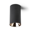 RENDL Montažna svjetiljka CANTO stropni bez dekorativnog kruga crna 230V LED GU10 8W R13472 2