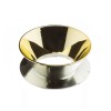 RENDL luminaire en saillie CANTO anneau décoratif jaune or R13474 3