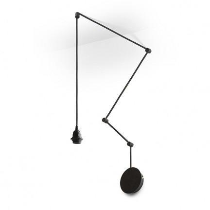 RENDL Abat-jour et accessoires pour lampes SPIDER I ensemble de suspension noir 230V LED E27 15W R13492 1