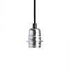 RENDL lampenkappen SPIDER I ophangset zwart chroom 230V LED E27 15W R13493 5