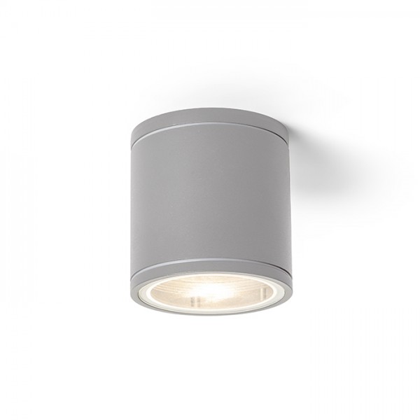 RENDL Vanjska svjetiljka LIZZI stropna srebrno siva 230V GU10 35W IP54 R13506 1