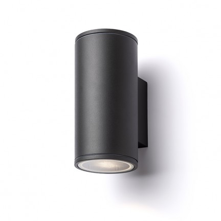 RENDL Vanjska svjetiljka LIZZI II zidna antracit 230V GU10 2x35W IP54 R13509 1