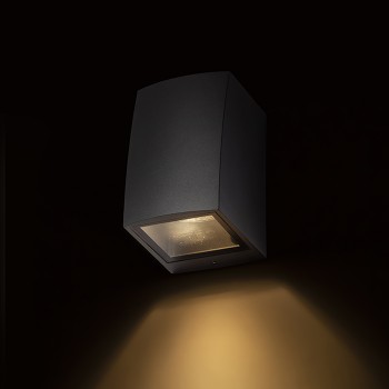 RENDL ulkotilan valaisin SELMA seinä tummanharmaa 230V GU10 35W IP54 R13515 3