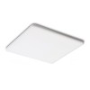 RENDL recessed light BELI SQ 21 recessed frosted acrylic 230V LED 24W IP65 3000K R13522 5