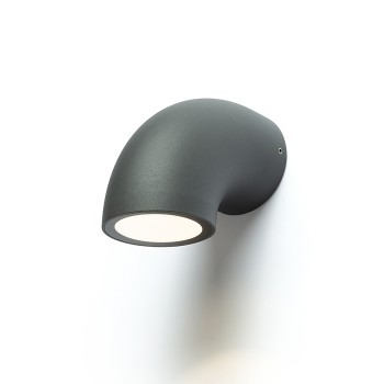RENDL ulkotilan valaisin PIPER seinä tummanharmaa 230V LED 6W IP54 3000K R13560 4