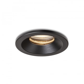 RENDL upotettava valaisin BELLA GU10 upotettu musta 230V LED GU10 15W IP65 R13599 2