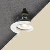RENDL lumină de podea BRAN încastrată alb 230V LED GU10 15W IP65 R13605 2