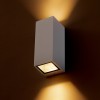 RENDL outdoor lamp DESMOND II wall white 230V GU10 2x35W IP44 R13609 2