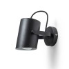 RENDL spot lámpa HAREN felületre szerelhető fekete 230V E27 15W R13613 2