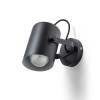 RENDL spotlight HAREN pinta-asennettava musta 230V LED E27 15W R13613 4